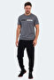 Nels in Men's Dark Gray T-Shirt - 7