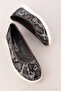 Women's Genuine Leather Very Light Comfortable Daily Ballerinas Ell.6311 - 3