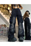 Wash Baggy Retro STAR DETAIL Unisex Jeans/Jean Pants