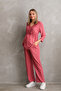 Front Buttoned Woven Maternity and Maternity Top and Bottom Set - 4