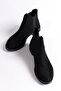 Round Toe Ankle Length Side Elastic Women's Boots - 7