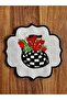 6 Pieces Mackenzie Kettle Patterned Cocktail Serving Napkin - 3