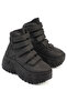 Round Toe Velcro Sports Women's Boots - 2