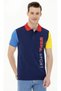 Polo Neck Navy Blue Men's T-shirt Sport