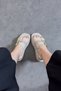 Lope Beige Double Buckle Women's Sandals - 3