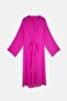 4807 Pink Hooded Beach Dress - 5