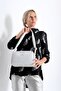 Women's White Crossbody and Shoulder Bag - 4