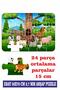 Fun Puzzle with Giant Pieces of Cute Animals 50x70 Cm - 3