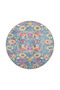 Modern Yellow Floral Floral Leafy Colorful Traditional Woven Base and Decorative Carpet Miravip615 - 4