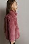 Unisex Kids Beige Plush Jacket - 3