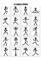 1 Set of Stickman Set and 2 Single Stickman Wooden Montessori Toy - 2