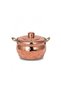Turna Copper Mini Casserole Pot 2 No 13 Cm Hand Forged Red Turna8175-1 - 2