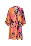 Kısa Kimono - Turuncu Pembe Sunset