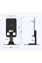 Foldable Phone Holder Stand Round Base MC460 - 4