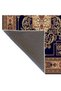 Creative Geometric Yellow Navy Blue Tone Decorative Carpet Miravip197 - 5