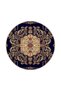 Creative Geometric Yellow Navy Blue Tone Decorative Carpet Miravip197 - 2