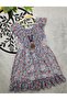 Floral Chiffon Girl's Dress