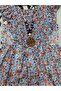Floral Chiffon Girl's Dress - 2