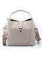 Stone New Season Printed 3 Compartment Women's Shoulder Bag and Wallet Combination 22x20cm Pbu4002-1002 - 5