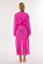 4807 Pink Hooded Beach Dress - 3