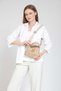 Bera Women's Ethnic Authentic Bohemian Small Size Plain Milk Coffee Color Shoulder Bag for Everyday Travel Gift - 4