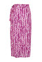 Lilac Floral Patterned Viscose Fabric Midi Woven Skirt TWOSS23ET00294 - 8