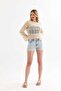 FASHION MH SUMMER NEW SEASON HOLE SPANISH SLEEVE CROP - 4