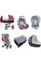 Baby Stroller Mosquito Net Stroller Mosquito Net Mosquito Net (IT IS COMPATIBLE WITH ALL BABY CARS.) - 4