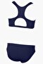 Solid Back Window Detailed Bikini Set - 2