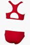Solid Back Window Detailed Bikini Set - 2