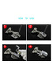 Illuminated Wardrobe Cabinet Hinge 10 Illuminating Led Lights Battery Gift - 6