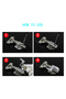 Illuminated Wardrobe Cabinet Hinge 10 Illuminating Led Lights Battery Gift - 5