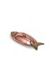 Crane Copper Orkinos Lid Fish Presentation Plate 50 Cm Hand Forged Red Crane5833-1 - 5