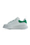 De Rio White Green Unisex Sneakers Sports Shoes - 3