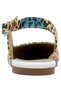 Women's Vegan Leather Multicolored Ballerinas - Eternal Swirl Design - 7