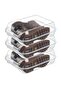 10-Piece Premium Breathable Unisex Transparent Boat Shoe Storage Box - 4