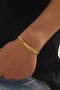 Men's Anti-Tarnish Yellow Dragon Scale Bracelet - Imported Anti-Tarnish Steel Men's Chain