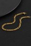 Men's Anti-Tarnish Yellow Figaro Bracelet - Imported Anti-Tarnish Steel Men's Chain - 2