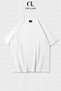 Unisex Women's and Men's Uranus Printed Special Design Oversize T-Shirt White - 2