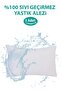 Water Liquid Proof Pillow Cover Cotton Zippered Anti-Sweat Pillow Protective Case 1 Piece
