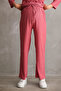 Front Buttoned Woven Maternity and Maternity Top and Bottom Set - 7