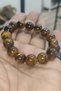12 mm Tiger Eye Stone Natural Bracelet - 6