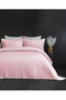 100% Cotton Double Bedspread Set Quilted Pompom Fiber Filled Pike Set Powder - 6