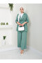 Women's Linen Suit with Jacket - 2
