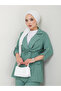 Women's Linen Suit with Jacket - 5