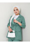 Women's Linen Suit with Jacket - 6