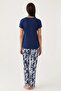 New Season Short Sleeve Women's Pajama Set - 4