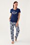 New Season Short Sleeve Women's Pajama Set