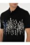 Black Slim Fit Polo Neck T-Shirt ELIFFU BUTIKHOME - 7
