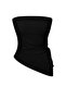Siyah Cut Out/Pencere Detaylı Detaylı Örme Bluz TPRSS24BZ00034 - 7